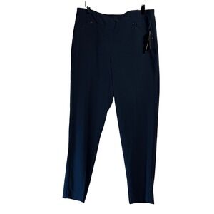 10P Napa Valley Ink Blue Career‎ Pants Comfort Waistband Women's